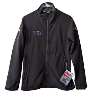 Helly Hansen Embroidered Women's M Paramount Softshell Jacket - Black 62925 NWT